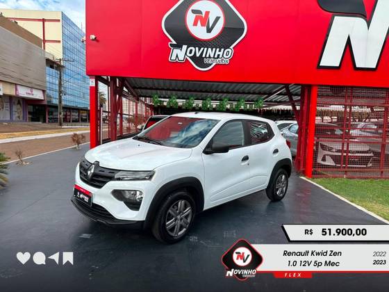 RENAULT KWID 1.0 12V SCE FLEX ZEN MANUAL RENAULT KWID 1.0 12V SCE FLEX ZEN MANUAL